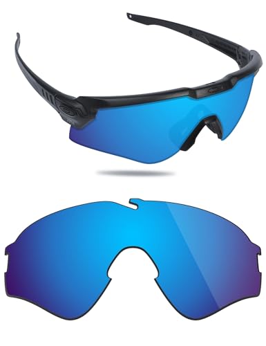 Image of Fiskr Polarized Lenses Replacement Compatible with Oakley Si Ballistic M Frame Alpha OO9296 Sunglasses, Impact Resistant