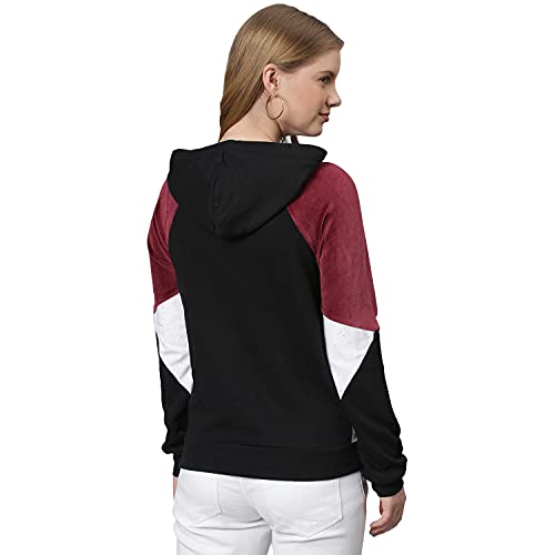 Image of Campus Sutra Women's Cotton Crew Neck Sweatshirt