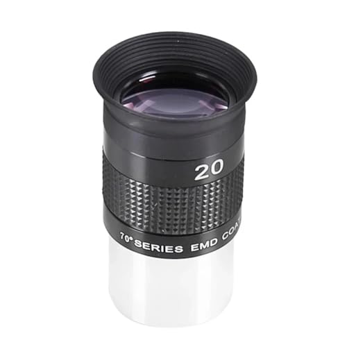 Ocular de 20mm y 1,25 pulgadas para observar el cielo nocturno en gran angular