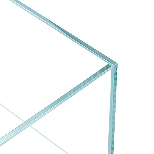 Image of Landen 90P 48 Gallon Rimless Low Iron Aquarium Tank, 35.4 inch L x 17.7 inch W x 17.7 inch H (90cm x 45cm x 45cm) 10mm Thickness 111007