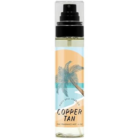 Copper Tan Parfum Mist - Inspired by Coppertone Suntan | Long Lasting Scent | Cover