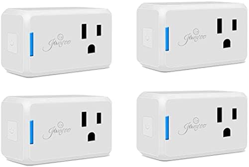 Jinvoo Matter Smart Wall Outlet, Requires Matter Controller, Works with Apple Home, Alexa, Google Home, SmartThings, Voice and App Control, 15A, ETL Certified, Tamper Resistant, White image 4