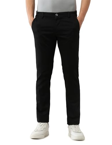 Image of Arrow Sport Men's Dobby Slim Fit Trousers
