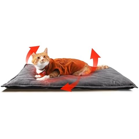 MORA PETS Self Heating Cat Bed and Blanket Cover