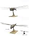 Pipigirl Meng Genuine License 1:72 Plastic Model Kits, Dune Series Atreides Ornithopter Model DS-007, Collectible Easy to Assemble Sci-Fi Movie Figures (DS-009)