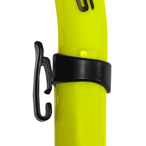 Tilos U-Pro II Snorkel - Diseño clásico abierto con boquilla flexible de silicona para buceo y snorkel miniatura 3