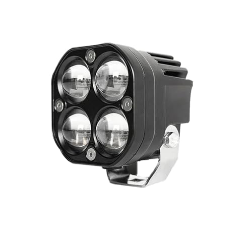 Phare auxiliaire Led 200W double couleur feux antibrouillard puissants tout-terrain