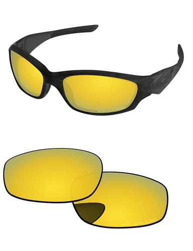 Image of Replacement Lenses for Oakley Straight Jacket 2007 Sunglass - Precision Fit, UV Block & Impact Resistant