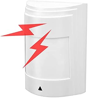 PIR Motion Sensor Detector, 12V Wired Dual Infrared Alert Probe Burglar System, High Sensitivity Infrared Sensor Alarm,Home Security System Alarm for Stores/Homes/Office/Buildings
