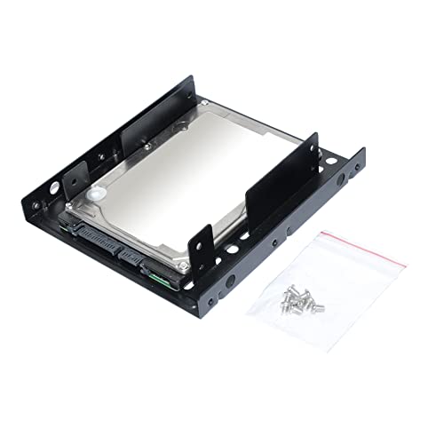 Marco de montaje interno para 2 SSD/HDD de 2.5'' metal negro miniatura 5