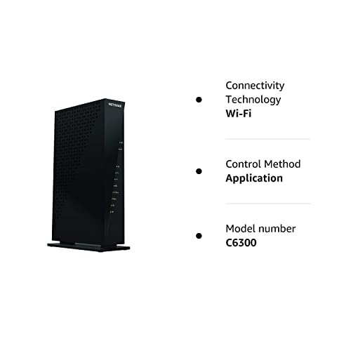 Netgear C6300-100Nas Ac1750 Docsis 3.0 Wifi Cable Modem Router Combo (Renewed) #TOP4