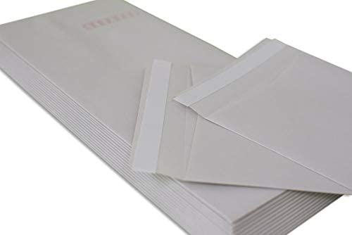 長3封筒 ソフトグレー 80g L貼 テープ付 500枚(30932B)