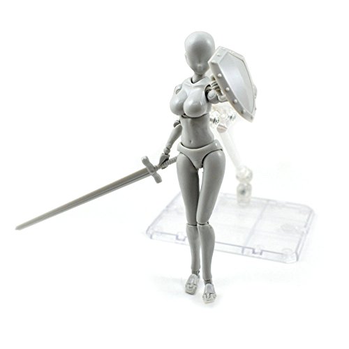 Lishiny 2.0 Action Figure Female Model for SHF Body Kun Doll PVC Body-Chan DX Set (Female)