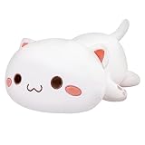 💕【Idoneità】 Gattino Morbido Cuscino Anime Fa rilassare il tuo corpo e la tua mente quando sei stanco ed è una meravigliosa aggiunta a soggiorno, camera da letto, ufficio, auto, Natale, baby shower, compleanno, decorazioni per feste a tema.