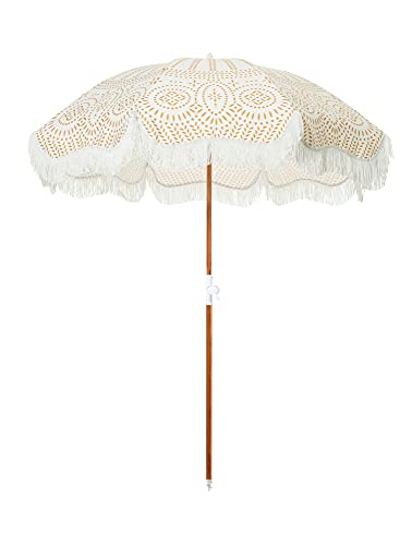 Business & Pleasure Co. Holiday Umbrella - Boho Beach Umbrella