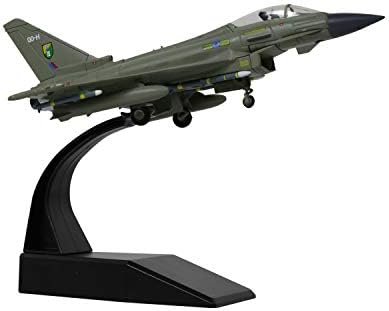 HANGHANG 1/100 Scale EF-2000 Fighter Attack Plane Metal Fighter Military Model Fairchild Republic Diecast Plane Model for Commemorate Collection