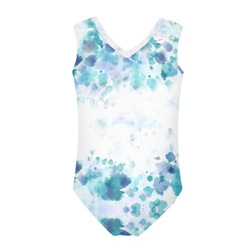 Image of ZFRXIGN Leotards for Girls Gymnastics 3-14 Years Kids Dance Clothes Summer Beachwear