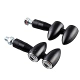  clignotant tun\'r dual noir/transparent a led smd avec feu stop (pr) homologue ce