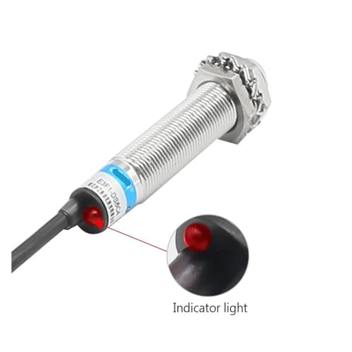 Sensor fotoeléctrico E3F1-DS8C4 M12 NPN NO con detección de 8 cm CC 5