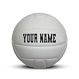 Custom Volleyball with Your Name or Text – Durable, Personalized Soft Play Volleyball for Indoor and Outdoor - Official Size Customized Gift for Son, Daughter, Boy or Girl
