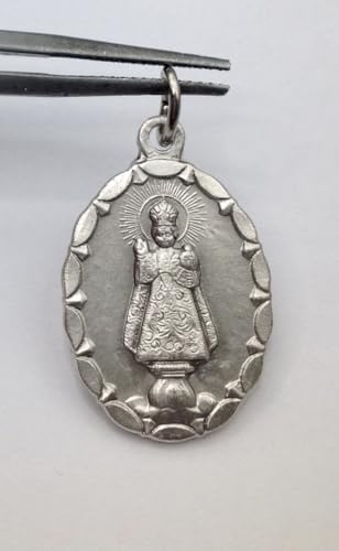 THE JESUS CHILD OF PRAGUE OVAL SHAPE MEDAL - THE PATRON SAINTS MEDALS - 100% MADE IN ITALY2