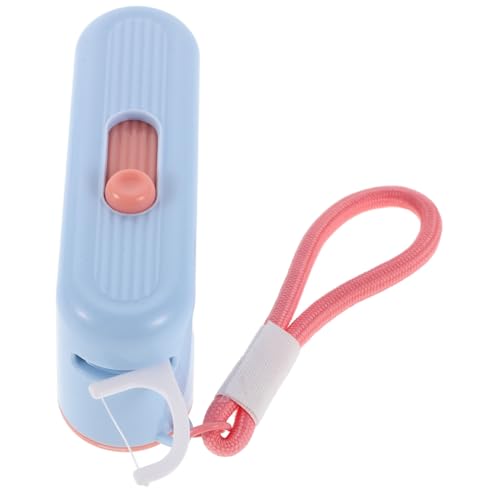 WOONEKY Estuche de Viaje Compacto y Portátil para Hilo y Palillos Organizador de Cuidado Oral para Bolsos y Mochilas
