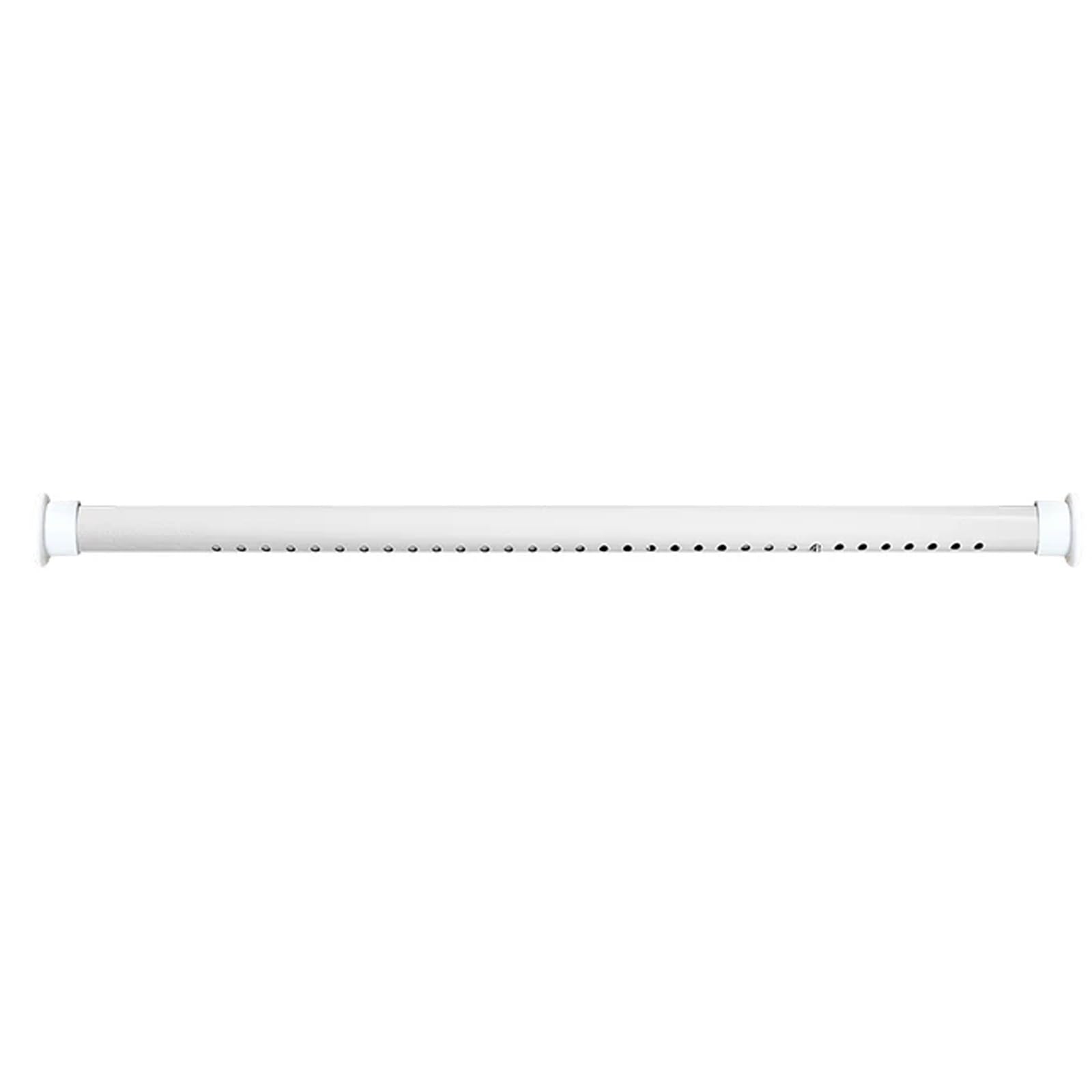 Adjustable Tension Curtain Rod 28" to 102", Spring Loaded Tension Rod, No Drilling Required for Bathroom Bedroom Kitchen Closet Windows Shower(110-160cm/43-63in)