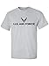Air Force Short Sleeve T-Shirt in gray - Large