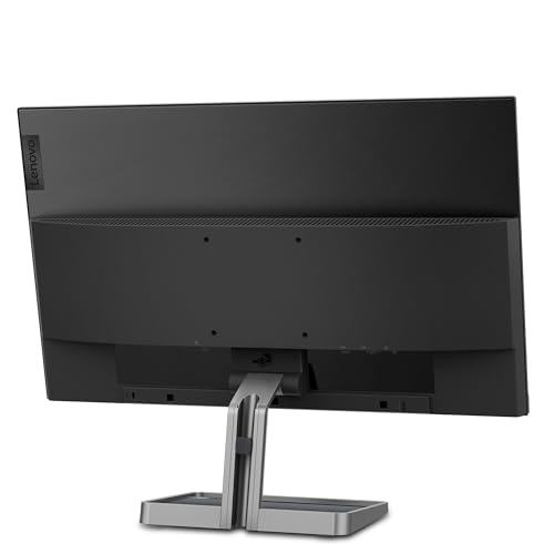 L24i-30 Monitor Gaming - Display 23.8" FullHD (1920x1080, IPS, 4 ms, 75Hz, Input HDMI+VGA, Cavo HDMI, FreeSync, Base in Metallo e Supporto per smartphone) Inclinazione regolabile - Nero/Grigio - Monitor - Immagine 6