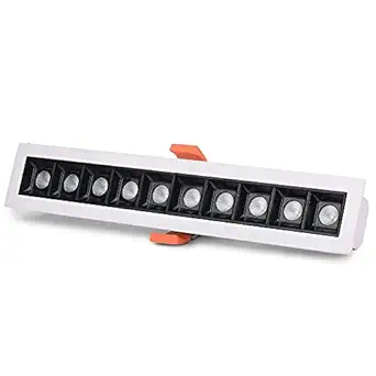 Harold Electricals Laser Blade Linear Spotlight, Recessed Mounted Downlight for Indoor Lighting, Office, Home, Showroom, Studio (20W - 40x270MM, Cool White Light)