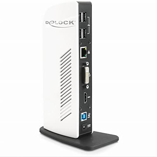 Cordon USB A USB B DeLOCK 87568 noir blanc câble de liaison périphérique