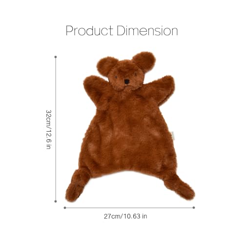 Image of SILI FACTORY Lovey for Baby,Soft Baby Security Blanket,Snuggle Stuffed Animals Toy Baby Girl & Boy, Lovey Comforter Toy for Babies 0-12months,Baby Gifts for Infant and Toddler-Dog