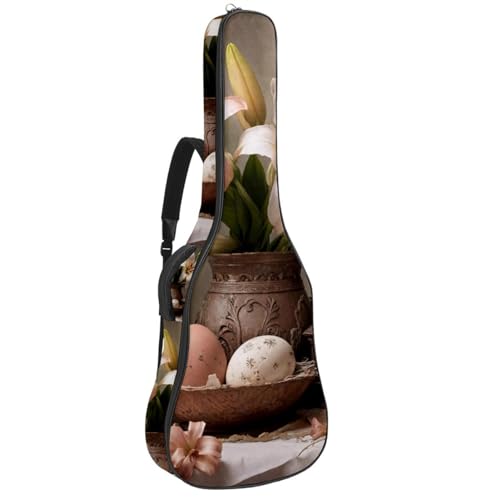 Housse de guitare acoustique étanche multicolore de 42.9x16.9x4.7 in