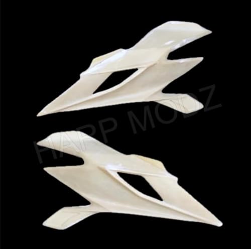 HARP MODZ New Model Duke X3 SE Tank Kit 3.0 Non Painted for KTM Duke 125(BS6) Duke 200 (BS6) Duke 250 (BS4 and BS6) and Duke 390 (BS4 and BS6)