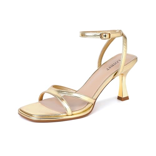 Women's Ankle Strap High Heel Sandals, Square Open Toe Chunky Heel High Heels, Suitable For Daily Party Wedding Wear