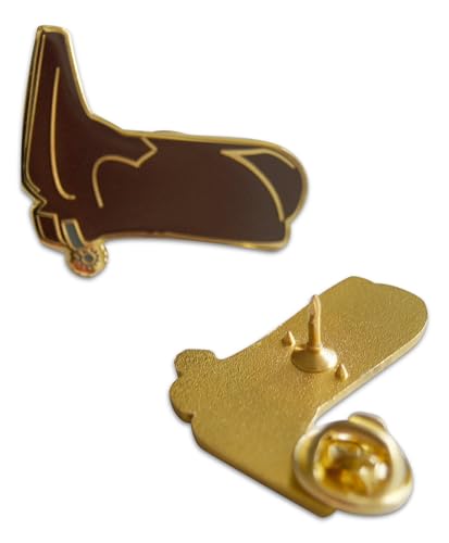 Image of Novel Merk Cowboy & Rancher - Icons Lapel Pin, Hat Pin & Tie Tack Set - with Clutch Back