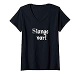 Womens Slange Var - Scottish Gaelic Toast to Good Health V-Neck T-Shirt