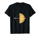 Regalo de arquero para tiro con arco temático Team Club Novedad Gag Pizza Camiseta