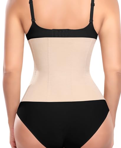 Image of Werena Waist Trainer for Women Corset Shapewear Tummy Control Slimming Body Shaper Girdle Waist Cincher Belly Band