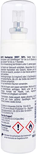 NOBITE Hautspray, Insektenschutz zum Auftragen auf die Haut (100 ML)