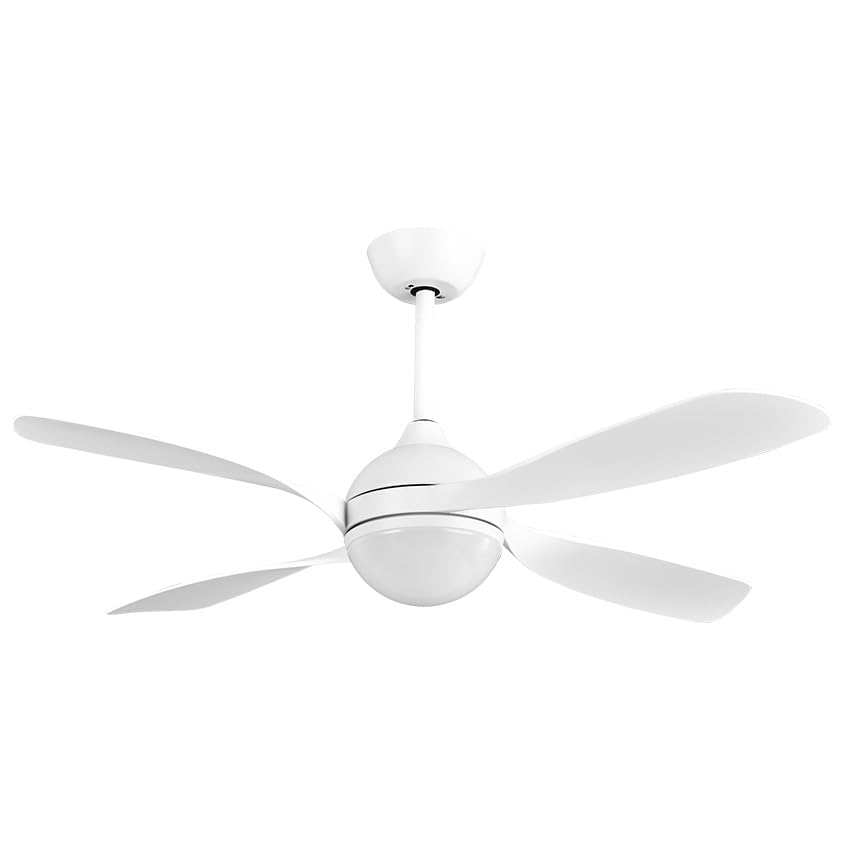 Eden pulse Ventilador DC 30W 3250lm 132d 4 aspas 3000K/4500K/6000K con control remoto, temporizador y memoria, ideal para climatización y confort.