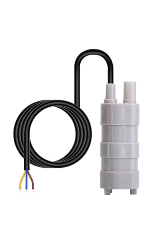 Alkatronik JT-500 DC 12V Su Sıvı Dalgıç Pompa 600 L/saat 17w Su Geçirmez Akvaryum Devridaim Motoru Sebil