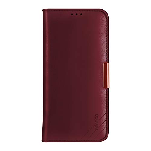 Étui iPhone 11 cuir véritable : housse magnétique premium Royale