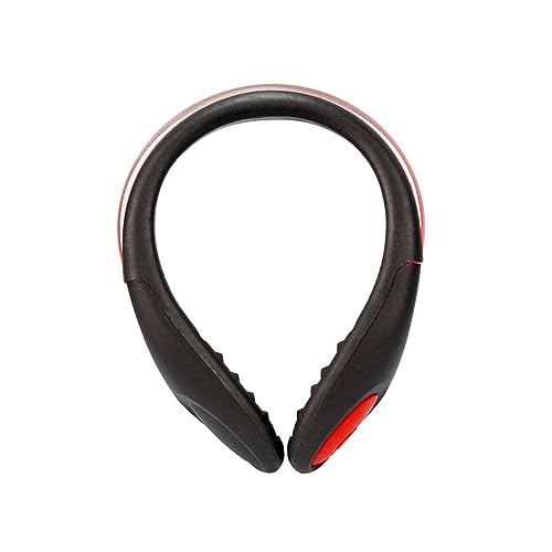 ifundom 2pcs LED Shoe Clip Lights Waterproof Night Running Safety Gear for Runners Joggers and Walkers High Visibility Red LED Adjustable Clip