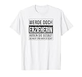 Erzieher Zubehör Geschenke Geburtstag-Shirt