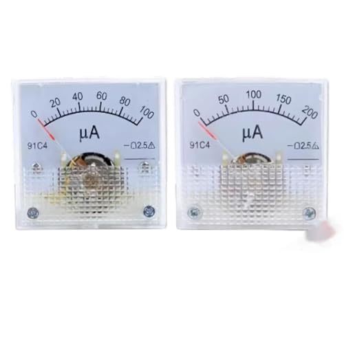 91C4 DCdv 100uA 200uA 500uA AiOdpl[^[ HeXgp 1(-50-0-50uA)