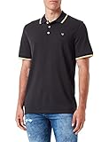 polo negro hombre combinar Polo para hombre de la marca danesa Jack & Jones