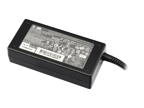 HP 751889 001 Original Cargador 65 vatios Normal 19,5V para Business Notebook NC6110, NX6310, NX6125, 6535b Business Notebook, 2133 Mini, Pavilion dv4 1000