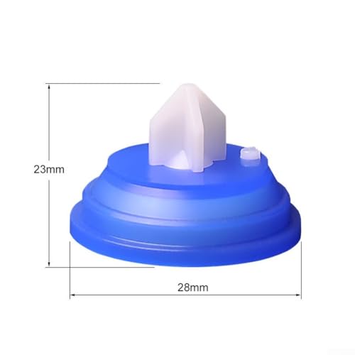 Ersatz-Membran-Unterlegscheibe aus Gummi, Membraneinlass-Schwimmerventil-Membran-Unterlegscheibe, Spülkasten-Schwimmerventil-Ersatz, für Siamp-Füllventile, 5 Stück