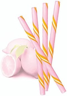 Pink Lemonade Candy Sticks: 10 Count